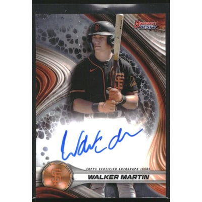 2024 Bowman's Best Best of '24 Autographs #B24WM Walker Martin
