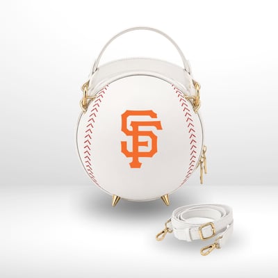 San Francisco Giants by Jill Martin Baseball Crossbody Fan Bag