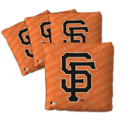 San Francisco Giants Fanpoint Four-Piece Cornhole Bag Set