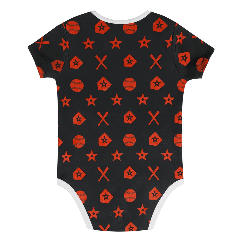  San Francisco Giants Infant On Deck 2-Piece Diaper Cover Set - Black