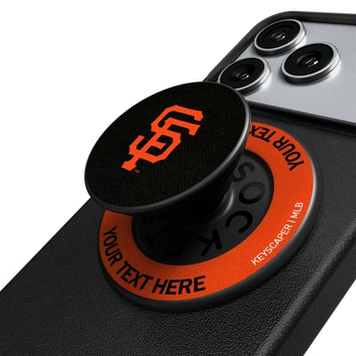 San Francisco Giants Keyscaper Personalized PopSockets Magnetic Phone Grip & Stand