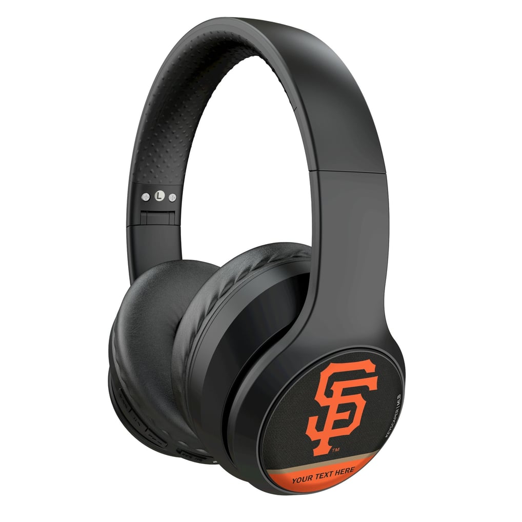 San Francisco Giants Keyscaper Personalized Solid Wireless Bluetooth Headphones With Case