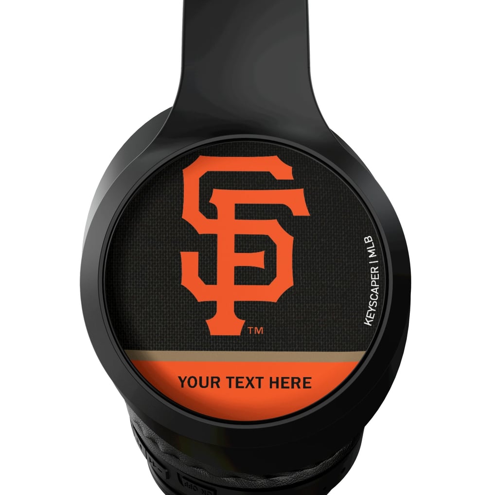 San Francisco Giants Keyscaper Personalized Solid Wireless Bluetooth Headphones With Case
