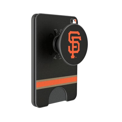 San Francisco Giants Keyscaper Stripe PopSockets Magnetic Wallet