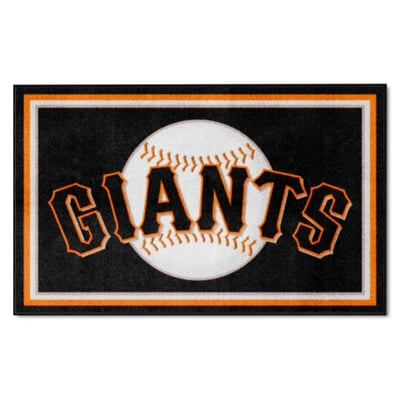  San Francisco Giants Logo Brands 4' x 6' Rug