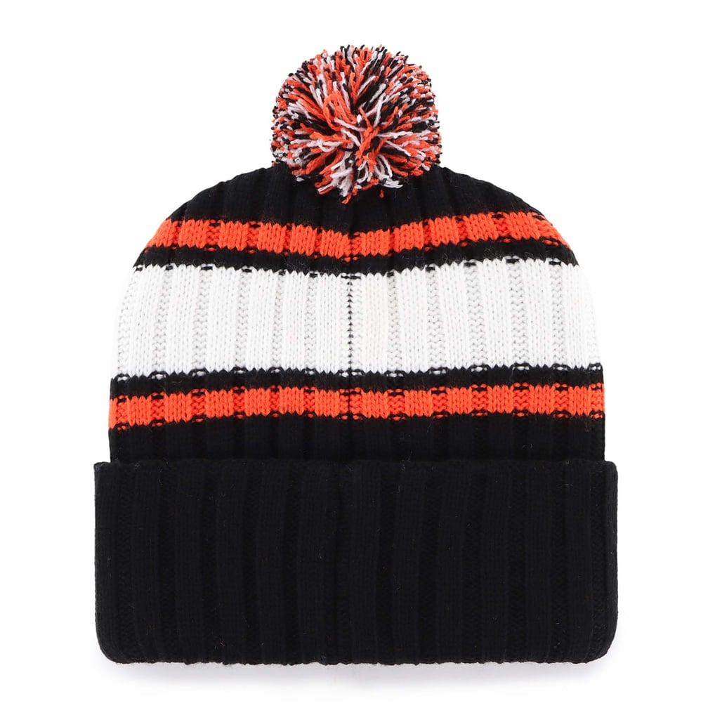  San Francisco Giants '47 Plateau Cuffed Knit Hat with Pom - Black