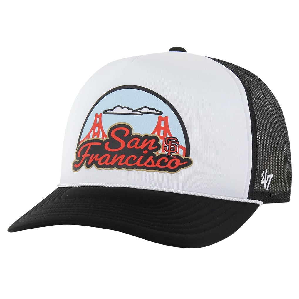 San Francisco Giants '47 Retro Region Foam Trucker Adjustable Hat - Black
