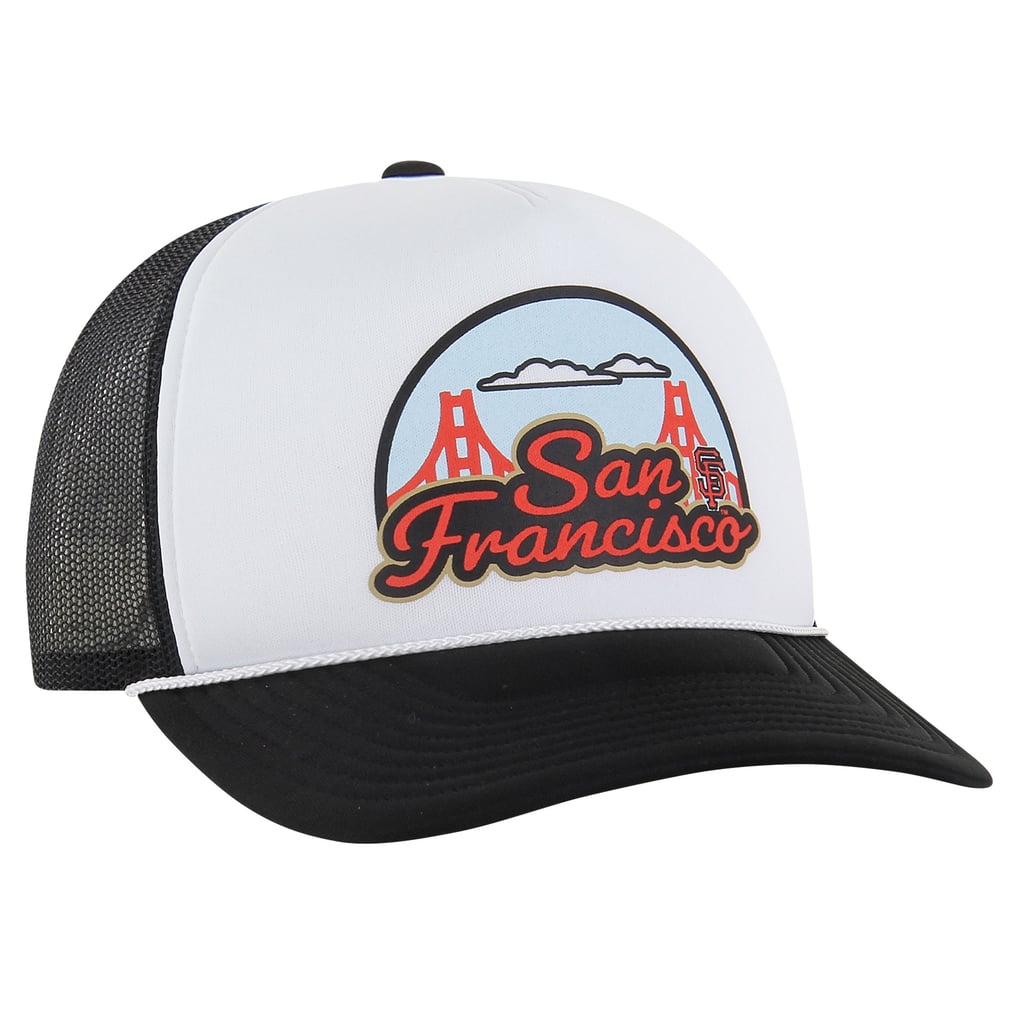 San Francisco Giants '47 Retro Region Foam Trucker Adjustable Hat - Black