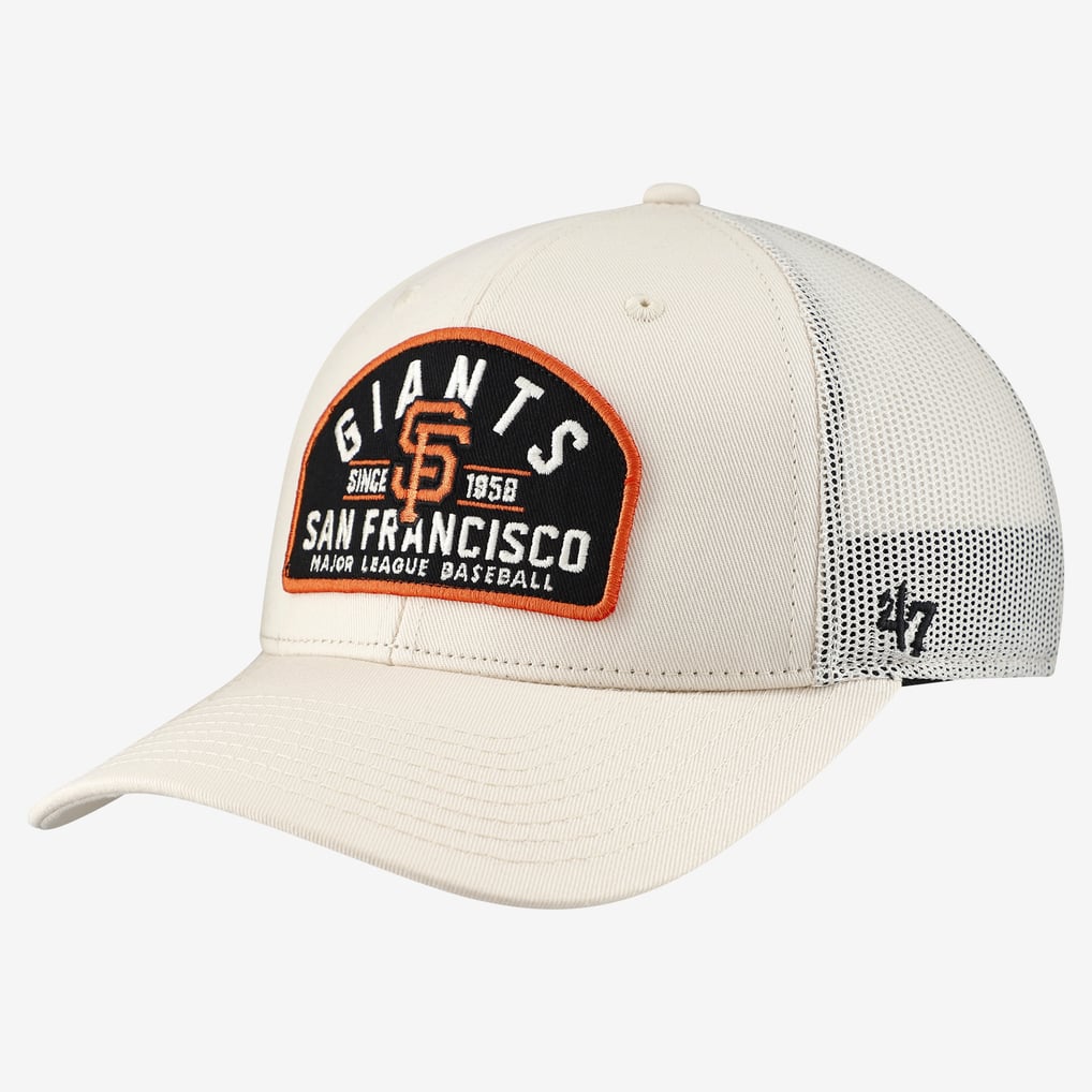  San Francisco Giants '47 Leland Adjustable Trucker Hat - Cream
