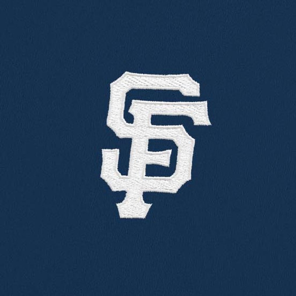  San Francisco Giants Antigua Demand Full-Zip Vest - Navy