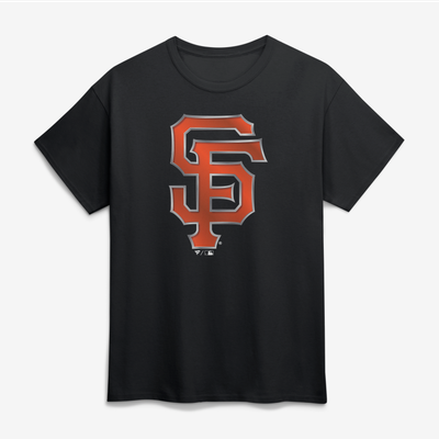 San Francisco Giants Big & Tall Forged Mascot T-Shirt - Black
