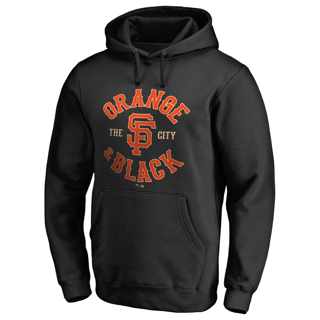 San Francisco Giants Hometown Collection Orange & Black Pullover Hoodie - Black