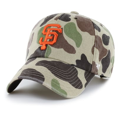 San Francisco Giants Carhartt x '47 Duck Clean Up Adjustable Hat - Camo