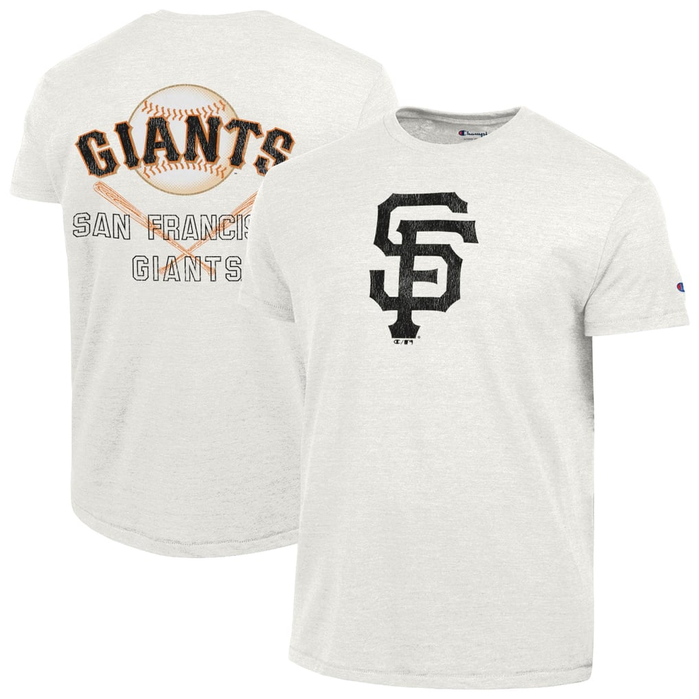  San Francisco Giants Champion Tri-Blend T-Shirt - Heather White