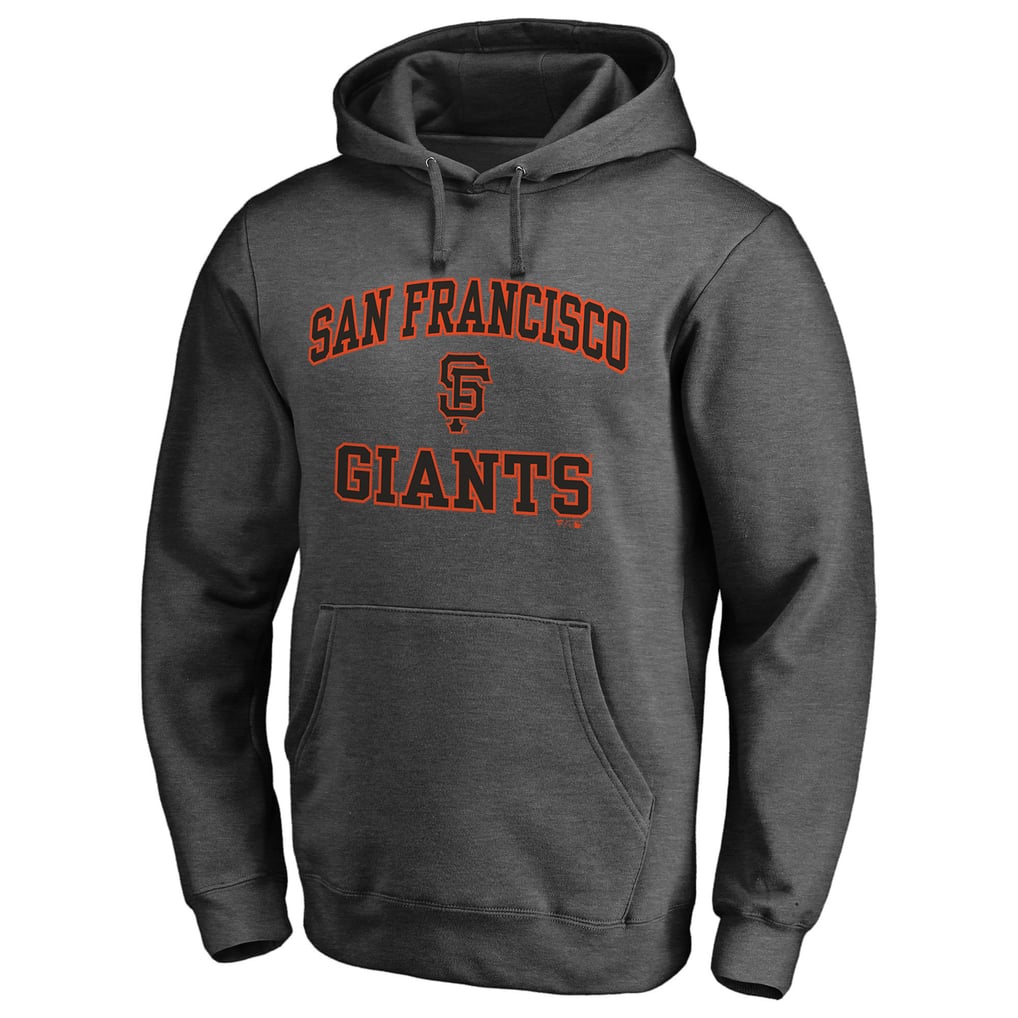 San Francisco Giants Heart & Soul Pullover Hoodie - Charcoal