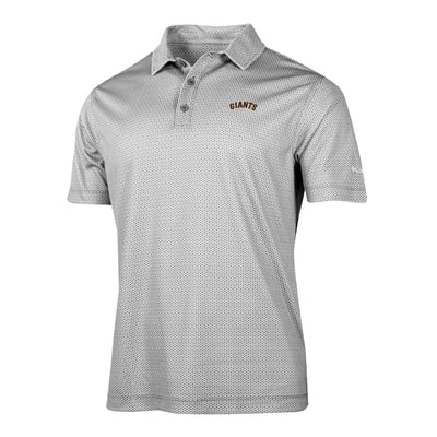 San Francisco Giants Columbia Crosscurrent Polo - Gray