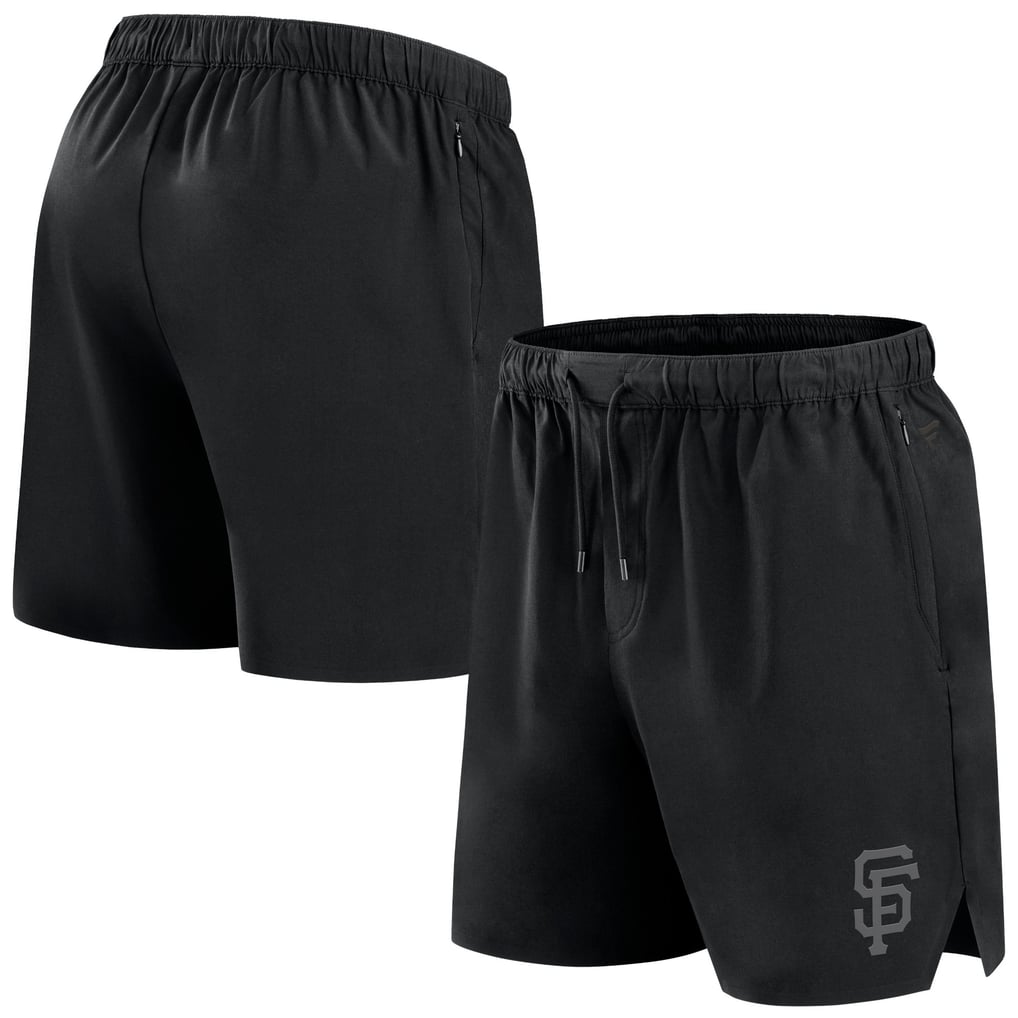 San Francisco Giants Fanatics Front Office Micro Tonal Shorts - Black