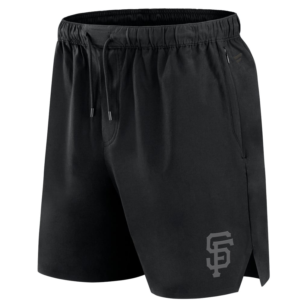 San Francisco Giants Fanatics Front Office Micro Tonal Shorts - Black