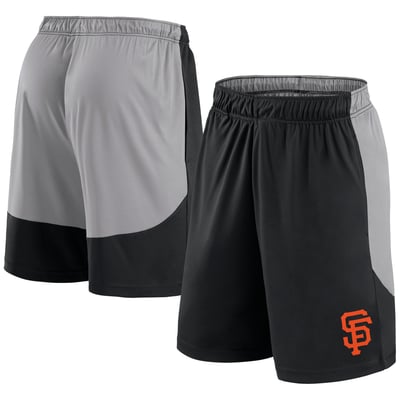 San Francisco Giants Fanatics Go Hard Shorts - Black/Gray