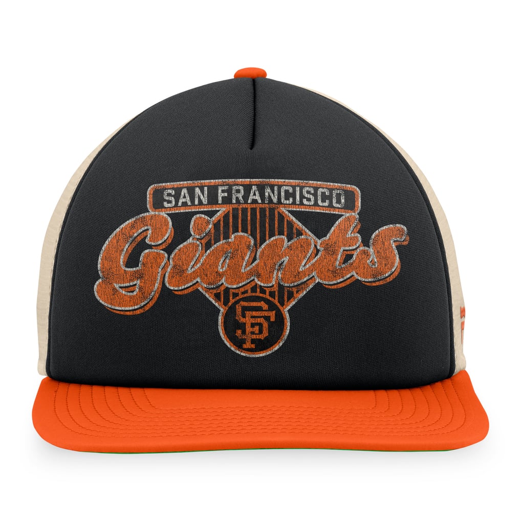 San Francisco Giants Trucker Hat - Black and Orange New Era 9Seventy San Francisco Giants Snapback Trucker Hat  main image 2