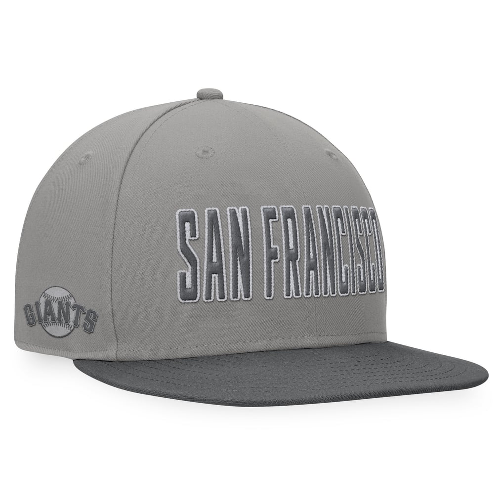 San Francisco Giants Fanatics Dugout Fitted Hat - Gray
