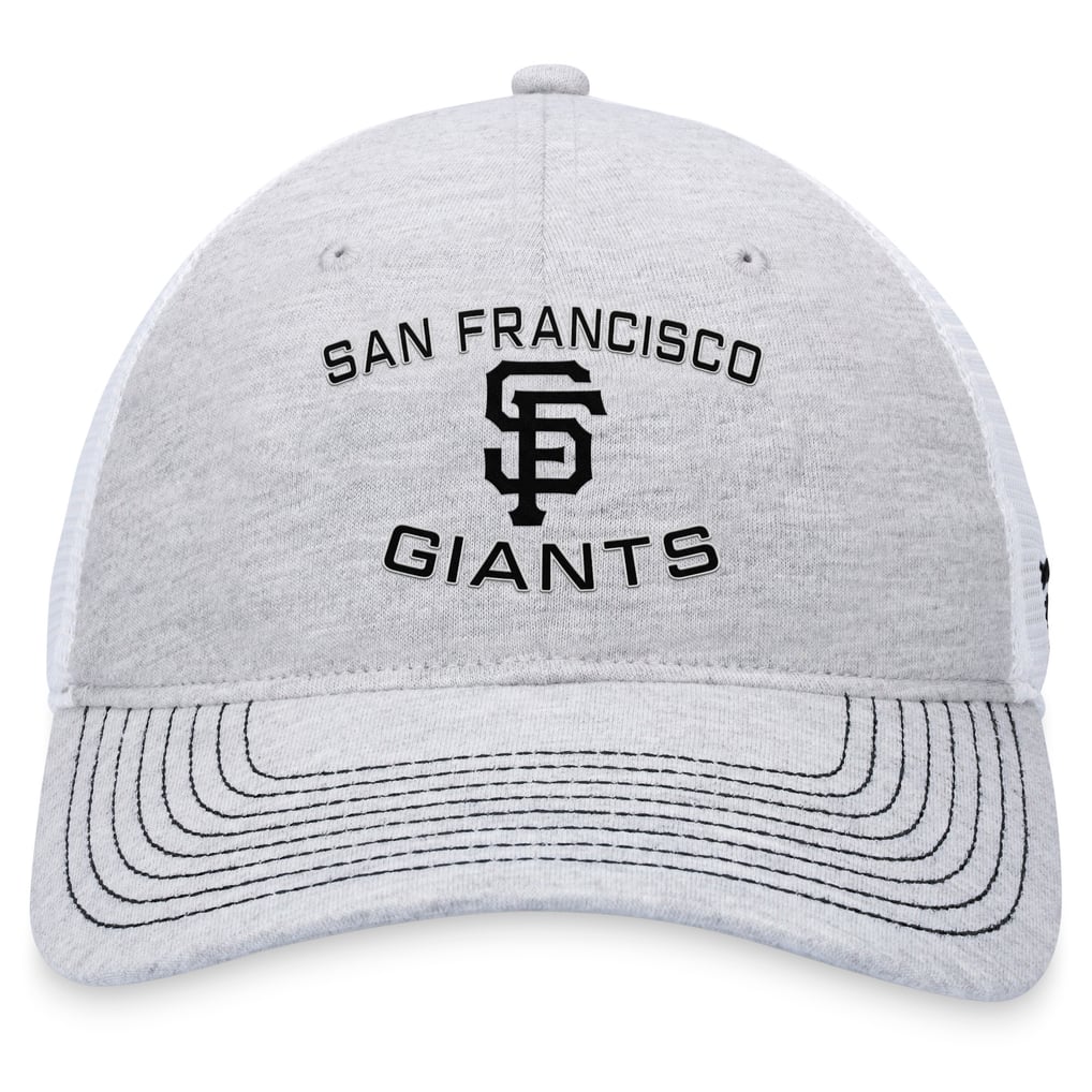 San Francisco Giants Fanatics Trucker Adjustable Hat - Gray
