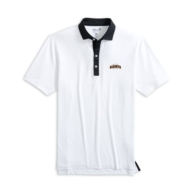 San Francisco Giants johnnie-O Ramos Performance Cooperstown Logo Jersey Polo - White/Black