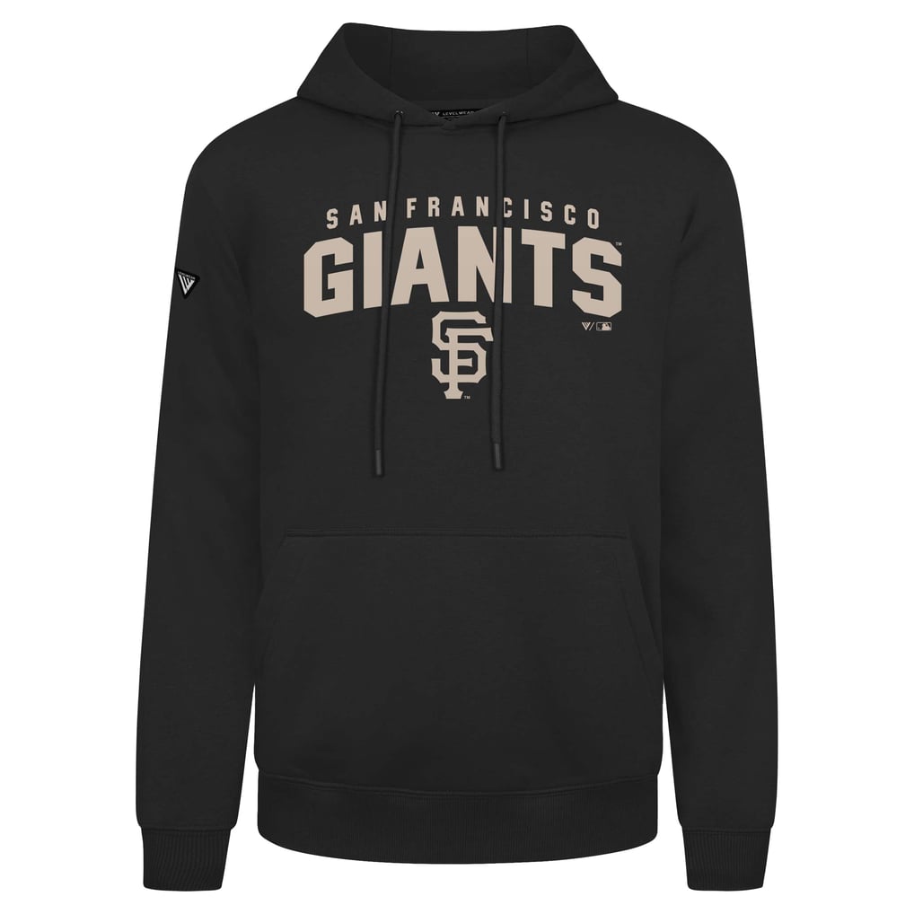 San Francisco Giants Levelwear Podium Team Arch Pullover Hoodie - Black