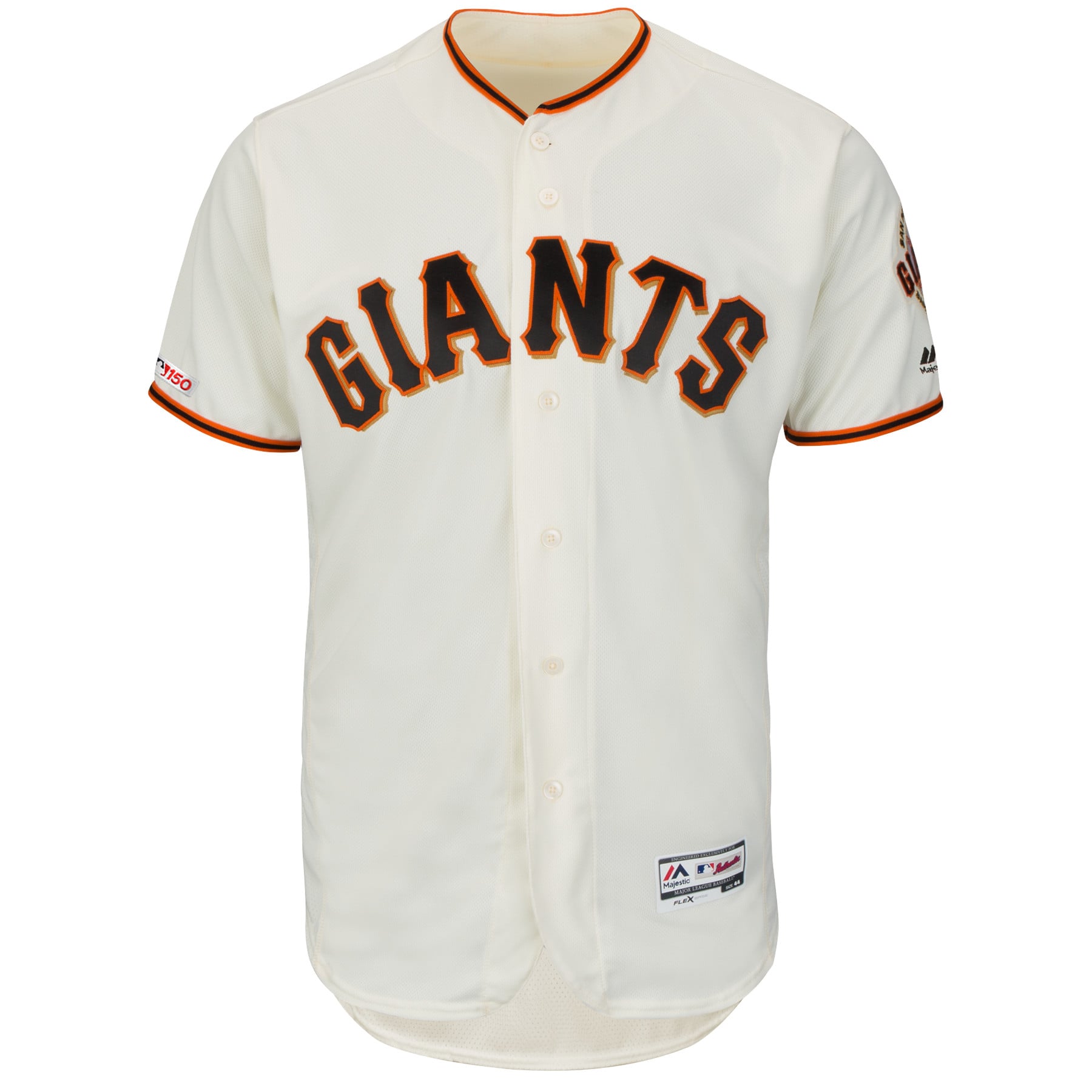 Men's San Francisco Giants Madison Bumgarner Majestic Home Ivory
