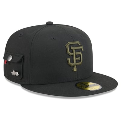 San Francisco Giants New Era 59FIFTY Fitted Hat - Black