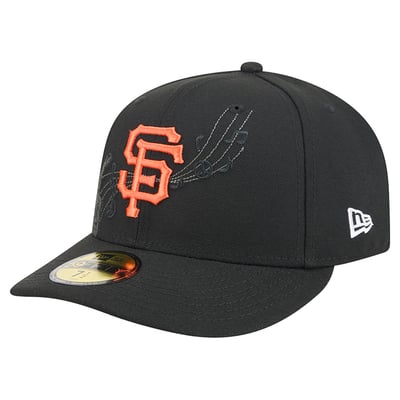 San Francisco Giants New Era City Icon Pin 59FIFTY Fitted Hat - Black