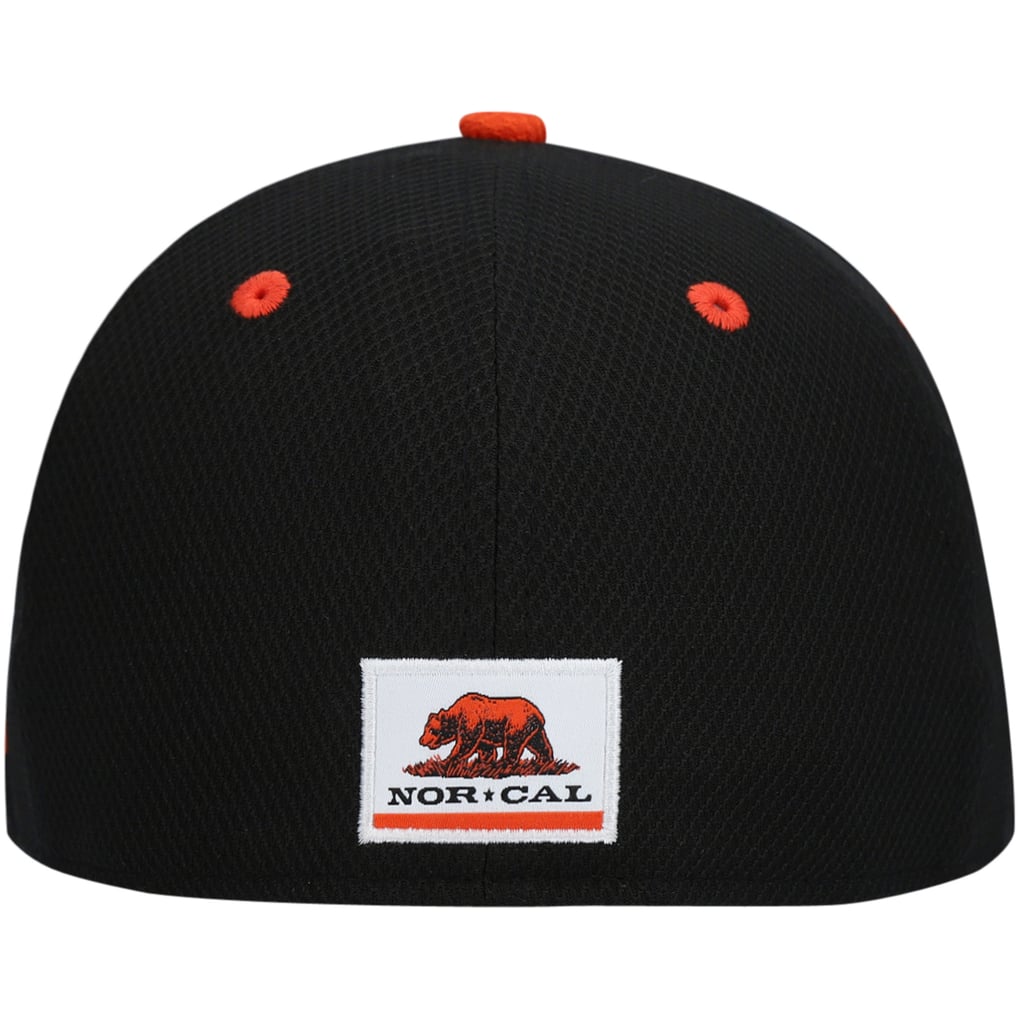 Men's San Francisco Giants New Era Black NorCal True 59FIFTY Fitted Hat