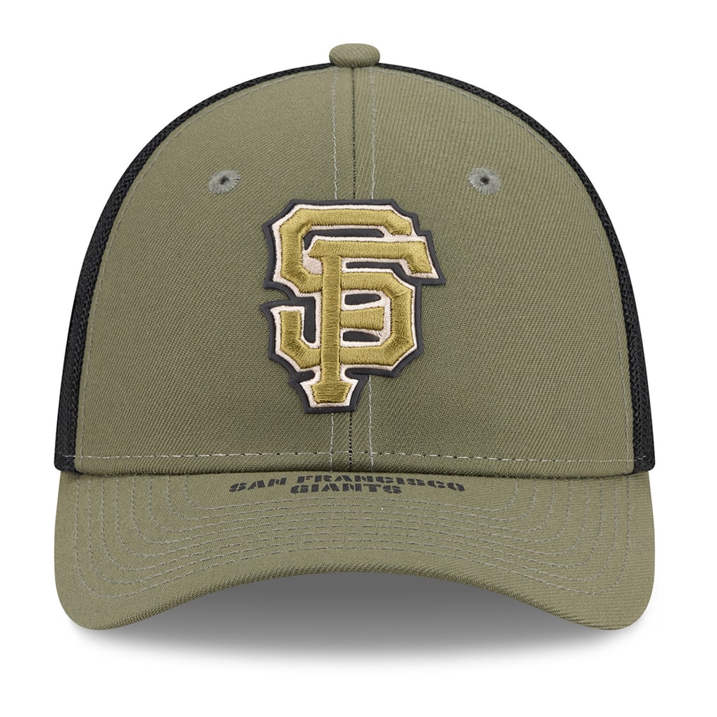  San Francisco Giants New Era 2026 Armed Forces Day 39THIRTY M-Crown Flex Hat - Olive