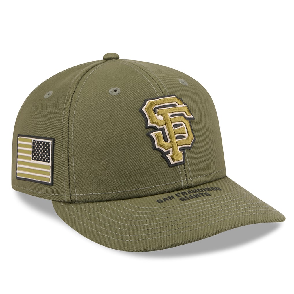  San Francisco Giants New Era 2026 Armed Forces Day Low Profile 59FIFTY Fitted Hat - Olive