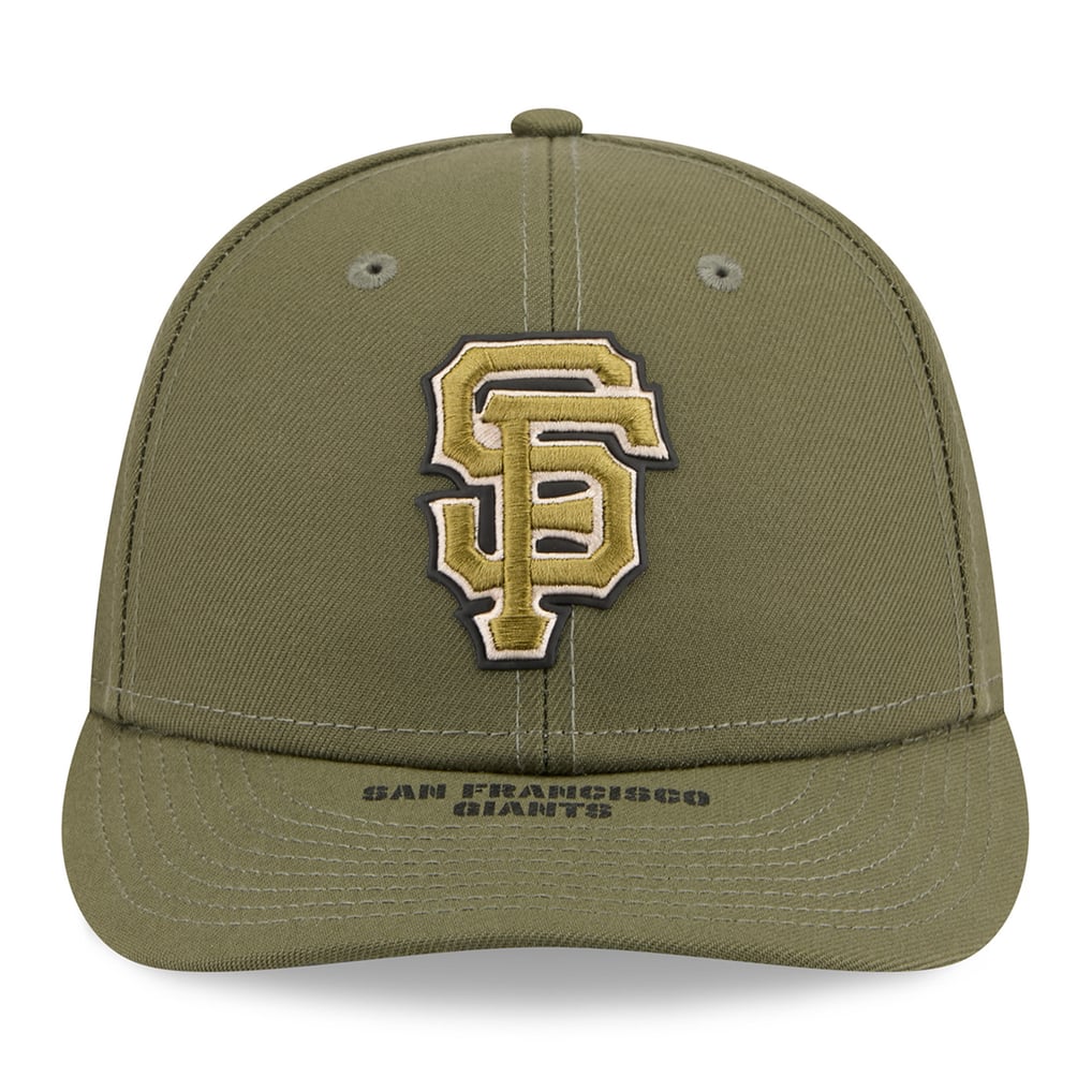  San Francisco Giants New Era 2026 Armed Forces Day Low Profile 59FIFTY Fitted Hat - Olive