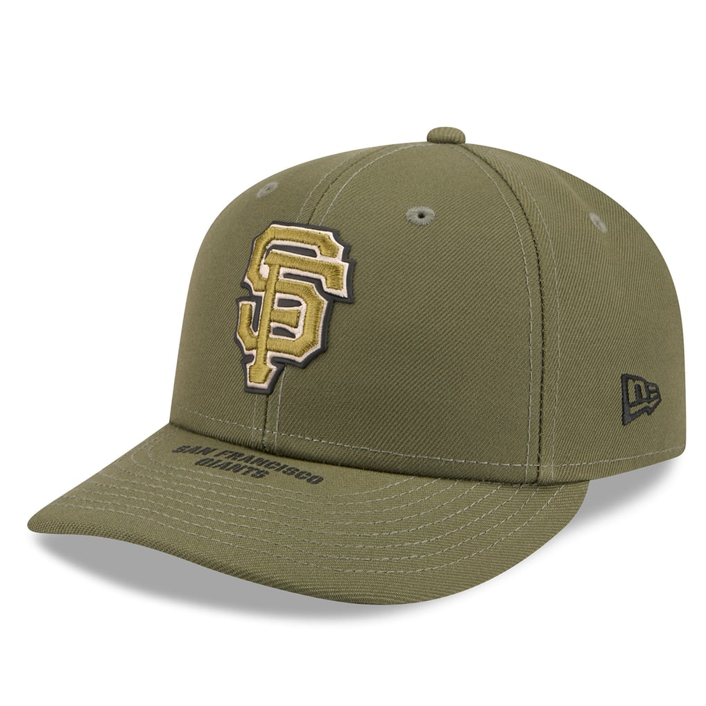  San Francisco Giants New Era 2026 Armed Forces Day Low Profile 59FIFTY Fitted Hat - Olive