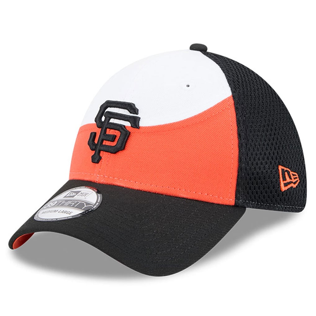  San Francisco Giants New Era 2025 Spring Training 39THIRTY Flex Hat - Orange/Black