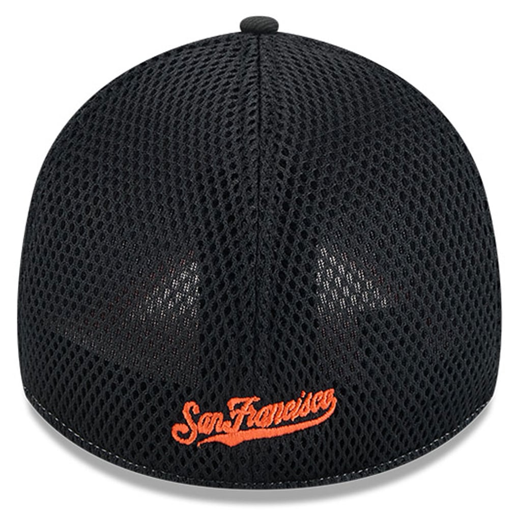  San Francisco Giants New Era 2025 Spring Training 39THIRTY Flex Hat - Orange/Black