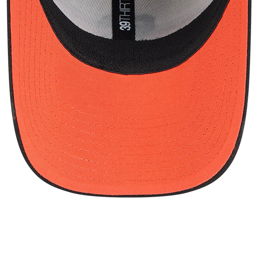  San Francisco Giants New Era 2025 Spring Training 39THIRTY Flex Hat - Orange/Black