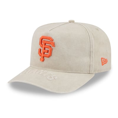  San Francisco Giants New Era Neutral 9FIFTY A-Frame Snapback Hat - Tan