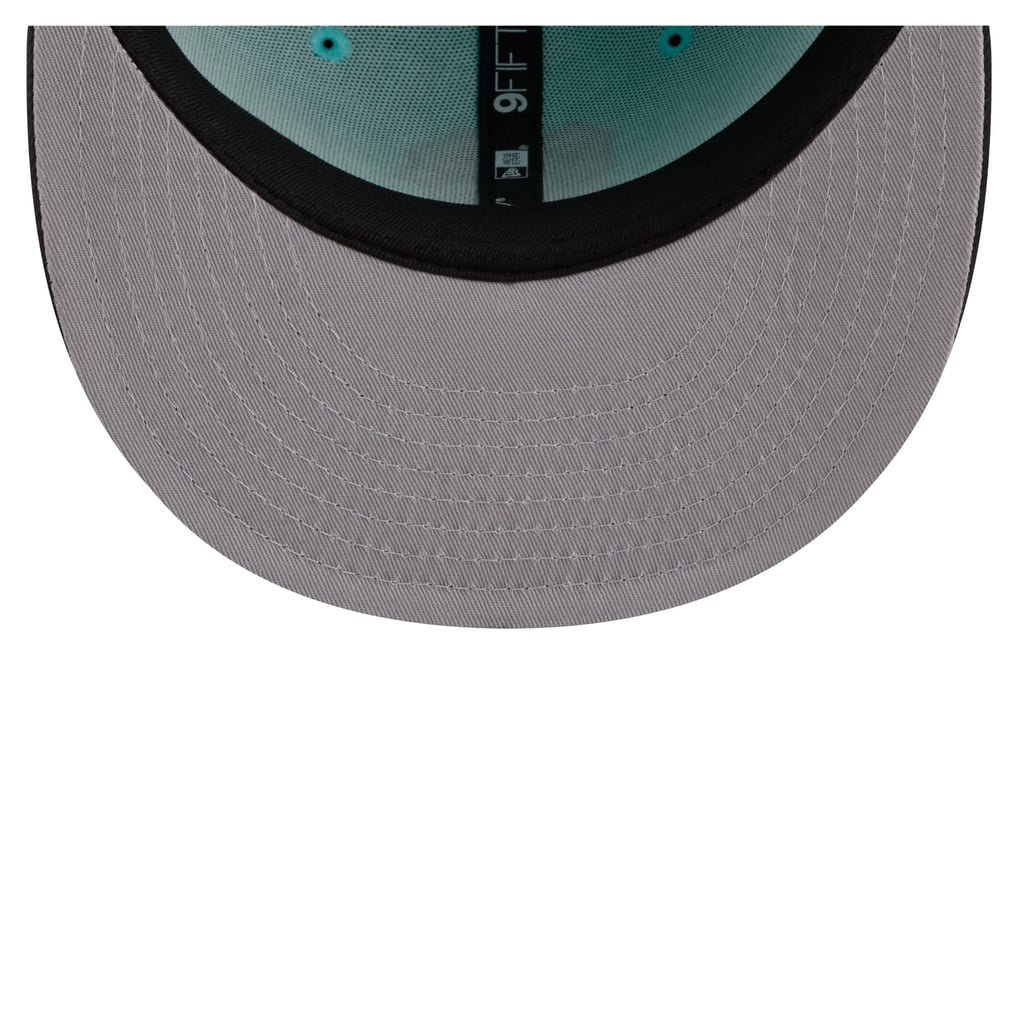San Francisco Giants New Era Two-Tone Color Pack 9FIFTY Snapback Hat - Turquoise/Charcoal