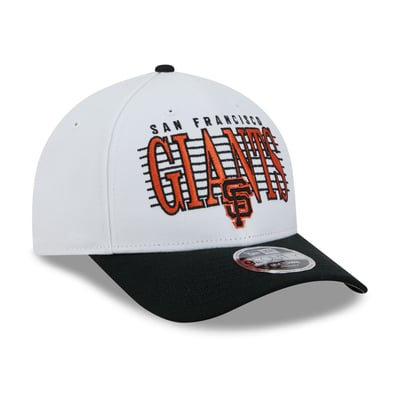 San Francisco Giants New Era Loyal 9FORTY M-Crown Adjustable Hat - White/Black