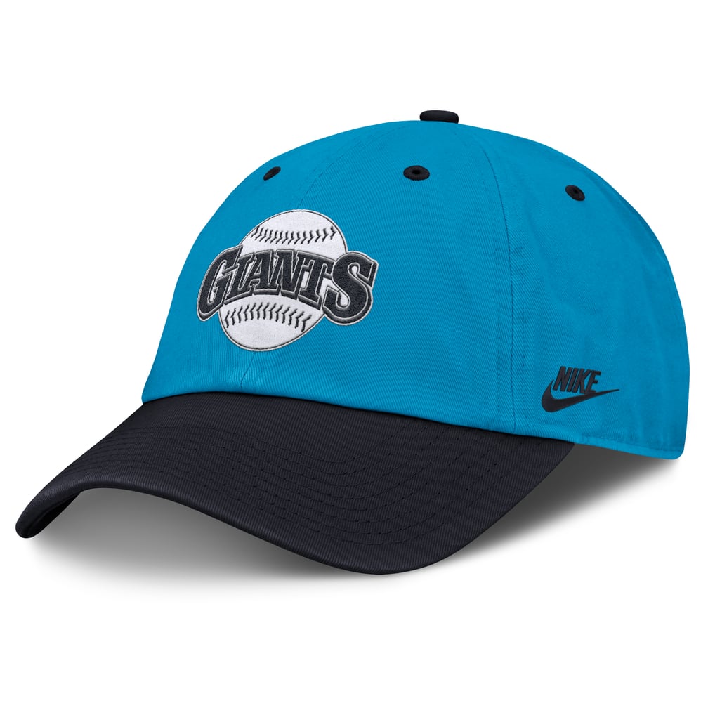 San Francisco Giants Nike Neon 90s Club Adjustable Hat - Blue/Navy