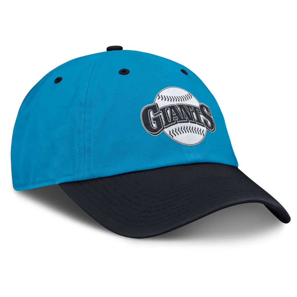 San Francisco Giants Nike Neon 90s Club Adjustable Hat - Blue/Navy