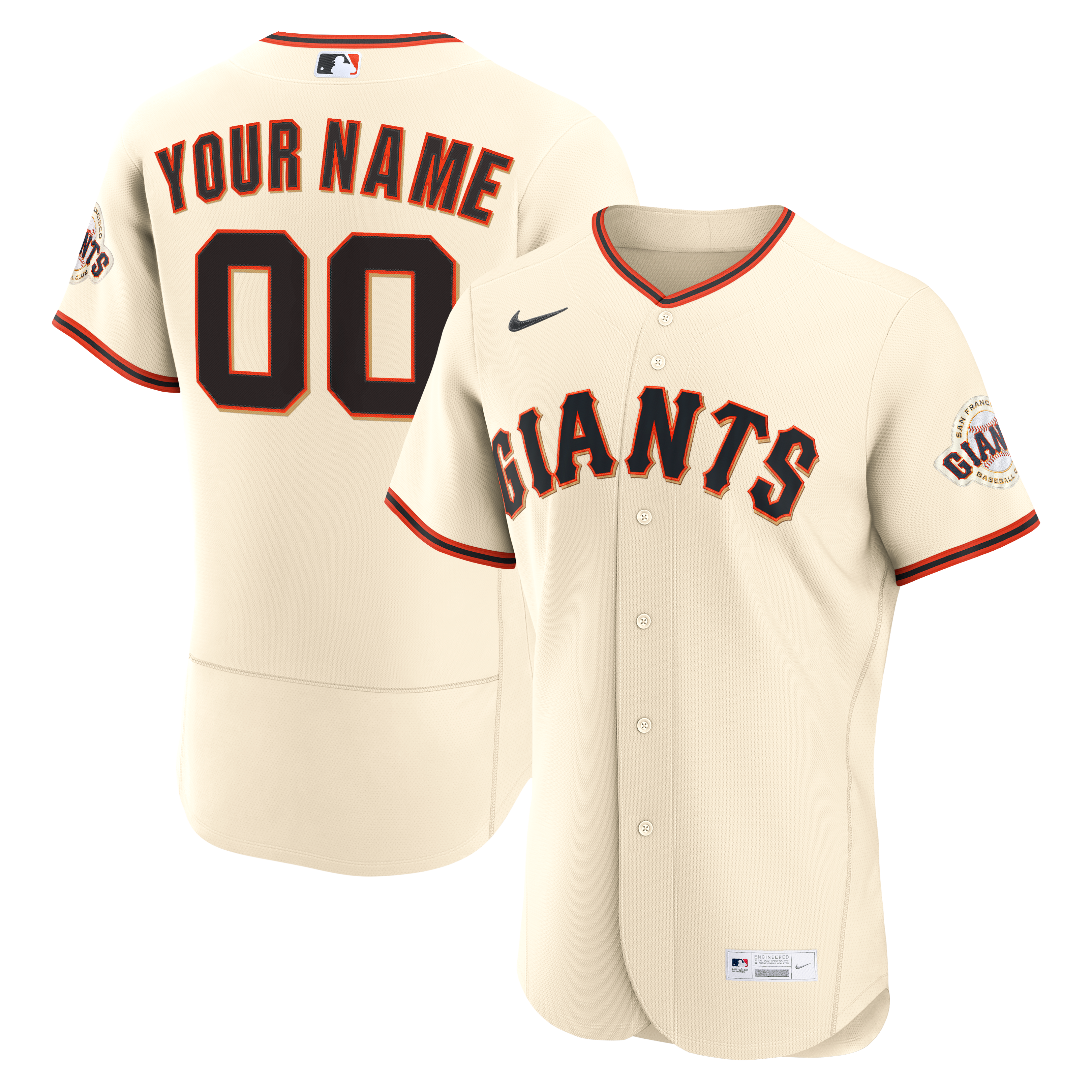 San Francisco Giants Majestic Alternate Flex Base Authentic 