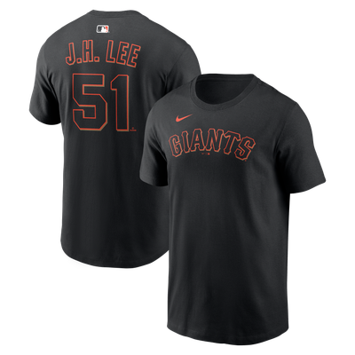 Jung Hoo Lee San Francisco Giants Nike Home Name & Number T-Shirt - Black
