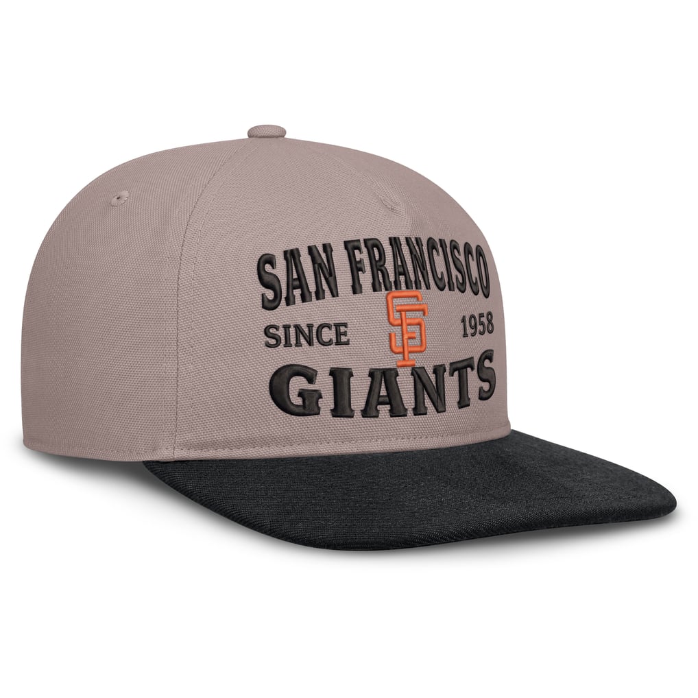 San Francisco Giants Nike Cooperstown Pro 5-Panel Adjustable Hat - Light Brown/Black