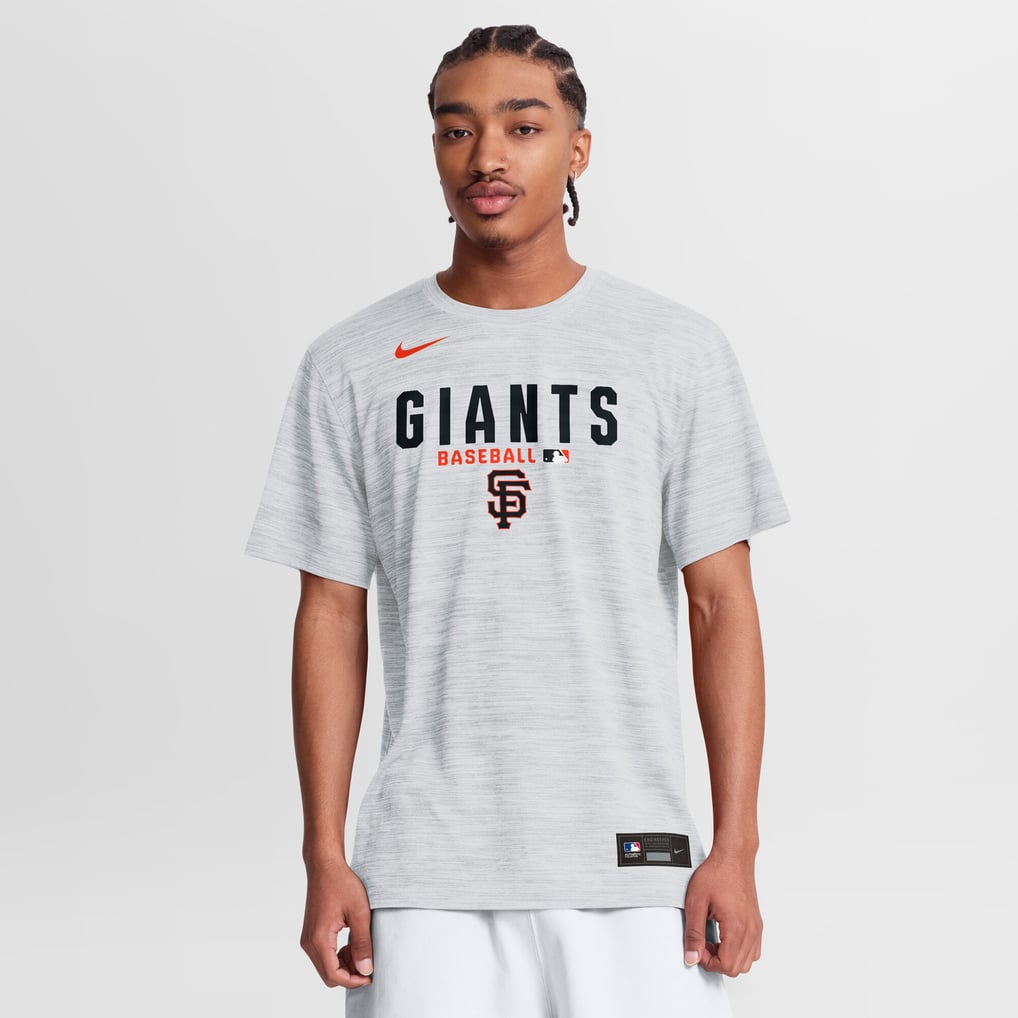 San Francisco Giants Nike Authentic Collection Velocity Dri-FIT T-Shirt - White