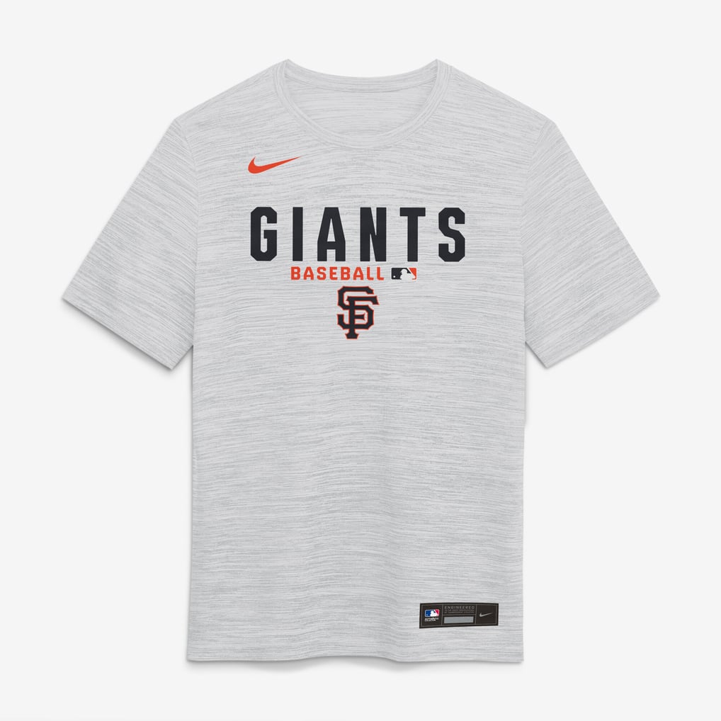 San Francisco Giants Nike Authentic Collection Velocity Dri-FIT T-Shirt - White
