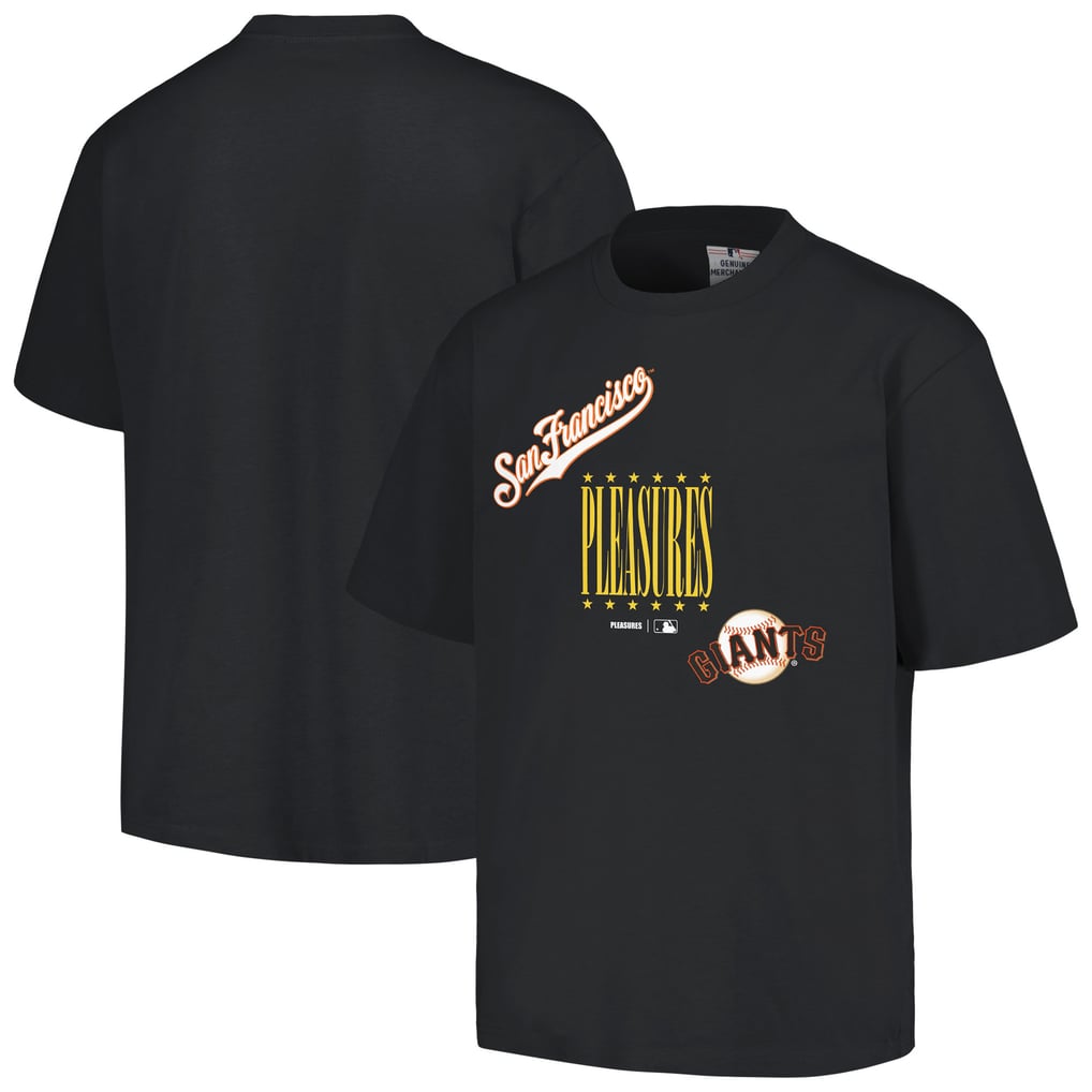  San Francisco Giants PLEASURES Repurpose T-Shirt - Black